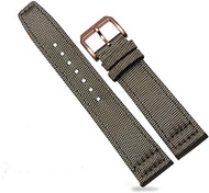 20mm 21mm 22mm Canvas Leather Watch Band Strap Fits for IWC Pilot's Watches