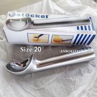 Stockel Ice Cream Scoop Size 20 (Made in Germany) The Of The Is 2.0 oz./57 Grams Of