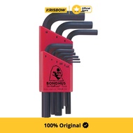 Bondhus Hexagonal L Key Set S 1.5-10 mm Hlx9Ms 9 Pcs
