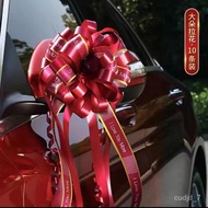 YQ Wedding Car Decoration Garland Ribbon Door Handle Bow Handmade Flower Supplies Flower Car Vice Wedding Car Layout Flo