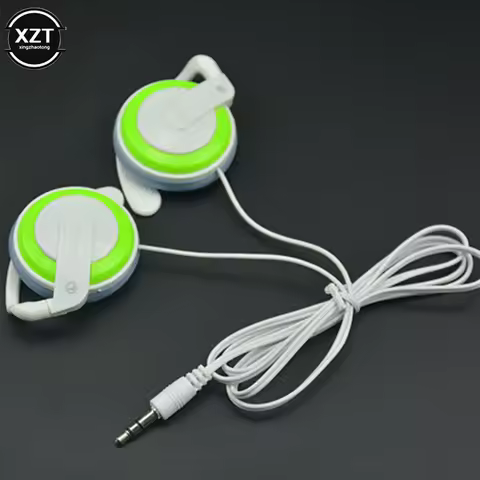 3.5mm Stereo Running Earphones Sport Wired Headphones Earphone Earbud Universal For Mobile Phone Son