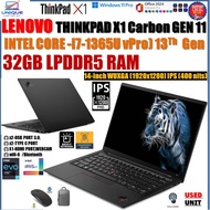 LENOVO THINKPAD X1 CARBON GEN 5TH-TO-9TH  ULTRABOOK- INTEL CORE i7- i5  /16GB -32GB DDR4 RAM /1TB SS