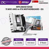 MSI MPG B850I EDGE TI WIFI AM5 m-ITX MOTHERBOARD - D5