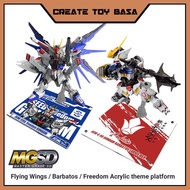 [Model Not Included] Bandai High MGSD Barbatos Dedicated Platform MGSD Free MGSD Flying Wing Acrylic