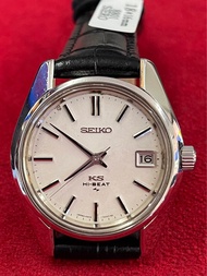 Seiko KS HI-BEAT 36000 รอบ/ชั่วโมง King seiko 25 jewels ระบบไขลาน ตัวเรือนสแตนเลส นาฬิกาผู้ชาย มือสองของแท้