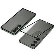 Vỏ cho 1vii 1 VII kim loại chống rơi khung khóa điện thoại di động vỏ điện thoại phủ sương tấm lưng 