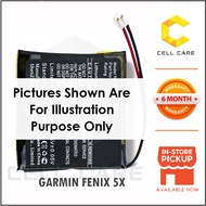 Battery Compatible For GARMIN FENIX 5X CS-GMF510SH (410mAh)