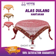 40*40CM Alas Dulang Hantaran Satin Labuci Alas Dulang Alas Dulang Bekas Cincin Alas Dulang Hantaran 