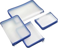 FolderSys 40454-40 Zip Pocket A5 Blue