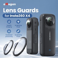aMagisn Insta360 X4 Panoramic Lens Guards, PMMA Lens Guard for Insta360 X4, Lens Protector