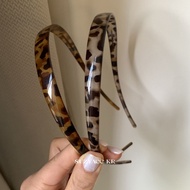 Suzyacc Kr Korean Style Minimalist Leopard Print Acrylic Glasses Headband Tanabata Gifts For Girlfri