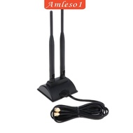 [Amleso1] Band Antenna Base for WiFi Wireless Router Mobile
