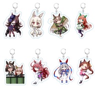 Cute 6CM Pretty Derby Anime Figures Agnes Tachyon Mejiro McQueen Narita Taishin Cosplay Acrylic