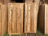 ประตูไม้สัก 70*180 70*200 80*180 80*200 90*180 80*200 90*180 90*200 100*180 100*200