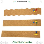 LUCKYSTOREGOODS Self Adhesive Cork Board, Self Adhesive Cork Material Pushpin Cork Board, Eco-Friend