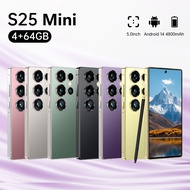 4G/5G Mini Smartphone S21-S25  NEW 5.0-inch Screen Memory 4GB+64GB  Battery 4800mAh Android 14.0