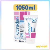 [Cheapest] Ceradan Moisturizing Wash 1050ml / Advanced Moisturising Skin Barrier Cream 150g / Repair