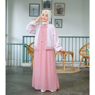 Girls' Party Dress Eid al-Fitr Gsmis Children's Games Tanggung Famis Kidz Latest Modern Hamis Latest