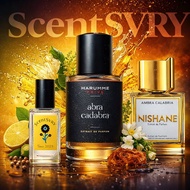 Harumme Abra Cadabra (nishane ambra calabria) EDP UNISEX ALL-DAY FRAGRANCE Original Decant 865145