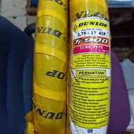 Ban Luar Motor Dunlop ring 17 ukuran 2.75/17 non tublles(1pcs) bisa buat semua motor ring 17