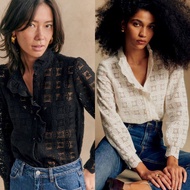 Sezane Chlo Shirt in 2 Colors