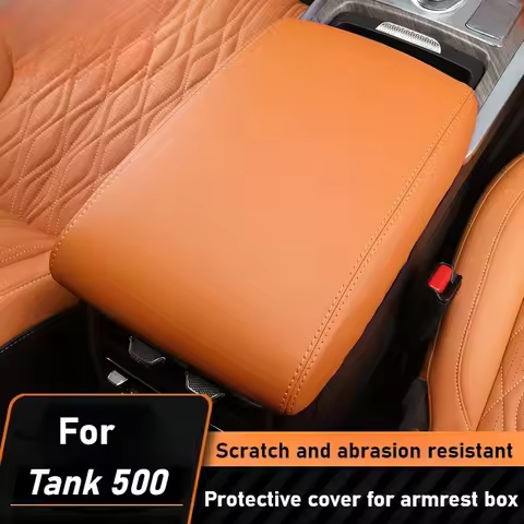 Car Armrest Box For TANK 500 Hi4-T/Hi4-Z Cover - Protective Leather Console Sleeve & Custom Interior