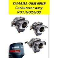 YAMAHA OBM 60HP Carburetor assy no1/2/3 6K5-14303-03 # 2 stroke outboard engine part