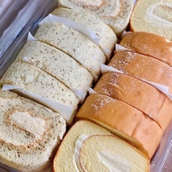 食味熊瑞士卷原味伯爵红茶糕点奶油卷蛋糕卷办公室下午即食甜品点心蛋糕 瑞士卷原味*1+拿铁味*1共 600g