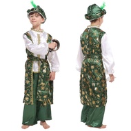 Prince Ah Boy's Costume Strange Halloween Cosplay School Characters Fancy Indian Princess Dress For 