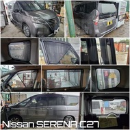 Nissan Serena C27 Epower 專車專用濾光窗網太陽擋