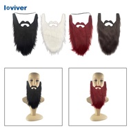 [Loviver] Long Beard Costume Fake Mustache Fake Beard Mustaches Dwarf Gnome Beard Costume