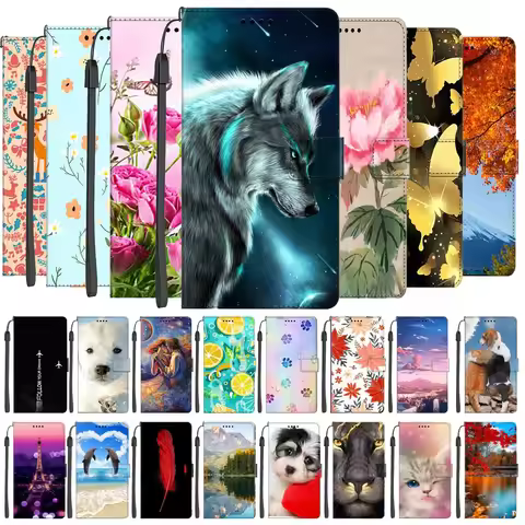 Leather Cases For Samsung A33 5G Cover For Samsung Galaxy A53 M33 A23 5G Flip Case Luxury Card Walle