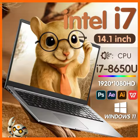 2026 NEW Windows 11 Pro Laptops Intel Core i7 8650U 16GB RAM 1TB SSD Office Gamer Study notebook Com
