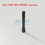 5pcs Walkie Talkie UHF 400-470MHz Short Antenna for ICOM F21 F43G F80 F4001 F44 Two Way Radio Repair
