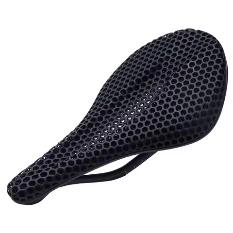 Manufacturer Supplies 3d Printed Saddle for Road Bike Carbon Comfortable Lightweight Bike Saddle Sea