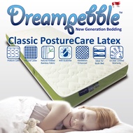 Dreampebble Classic PostureCare Latex Mattress / FREE Natural Shredded Latex Pillow(Limited stocks only)