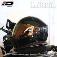 หมวกกันน็อคเต็มใบ ID IMMORTAL แว่น2ชั้น แถมฟรีแก็ปหน้า ถอดซักได้ รองรับการติดตั้งบลูทูธ หมวกกันน็อคว