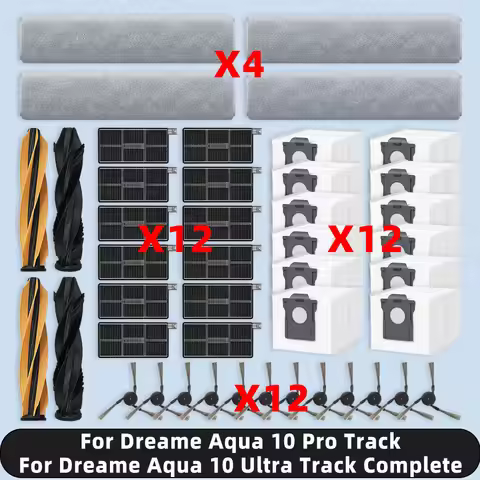 Compatible For ( Dreame Aqua10 Track, Aqua 10 Pro Track, 10 Ultra Track Complete, RLR61CE / RLR81CE 