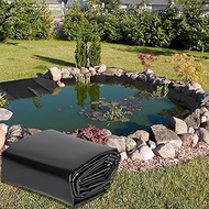 Toriexon LDPE Pond Liner for Outdoor Pond, 10x15FT 20 Mil Waterproof Pond Liner for Fish Pond, Garden Fountain, Waterfall
