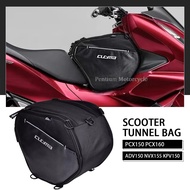 กระเป๋าที่นั่งอุโมงค์สกู๊ตเตอร์รถจักรยานยนต์ PCX160 PCX150สำหรับ NVX155ฮอนด้า ADV150 KPV150 ADV PCX