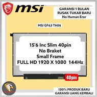 LED LCD LAPTOP MSI GF63 Thin 15.6 inch Slim Full HD 144Hz
