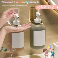 CHIHIRO Soap Bottle Holder, Self-Adhesive Wall Hanger Shower Gel Hanger,  Free of Punch Transparent Shampoo Holder Bathroom Organizer Holder