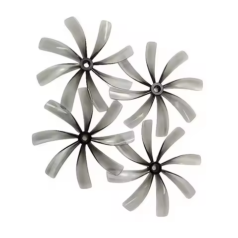 2 Pairs HQ Duct 89mm X8 8-Blade Propeller 3.5-Inch Aperture 5mm for iFlight Wing ProTek35 FPV Drone 
