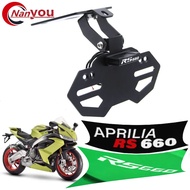 For Aprilia RS660 RS 660 2020- 2021License Plate Holder LED Light Motorcycle Rear Tail Tidy Fender E