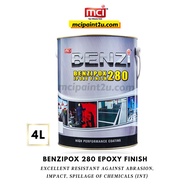 MCI Paint Benzipox 280 Epoxy Paint/ Cat Lantai Epoxy 5L (Standard Color)