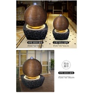 European-Style Water Fountain Feng Shui Ball Decoration Hotel Club Hall Home Decoration Indoor Fish Pond Water View