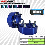 AIRONE Wheel Spacers Toyota Hilux Vigo Revo Mitsubishi Triton Ford Ranger T6 T7 Hub Centric Spacer F