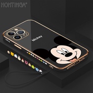 Hontinga Softcase Case Casing iphone 14 Pro Max Plus 12 13 Pro Max Mini 11 Pro Max 5G Casing Cute Mi