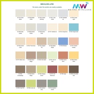 ╲ ✼ ┓ ⊕ Boysen 1Liter Premium Latex Winter Morning/Tulle White/Ashton Grey/Mahogany/Maple/painting