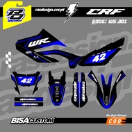 Simple WR155 Decal Sticker LatestDesign Simple WR155 Decal/ Yamaha WR 155 Decal/